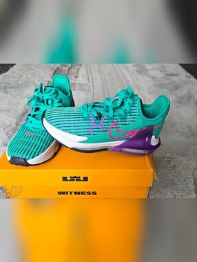 Nike LeBron Witness 6 Green CZ4052-300 Men's Size 6 Women's 7.5